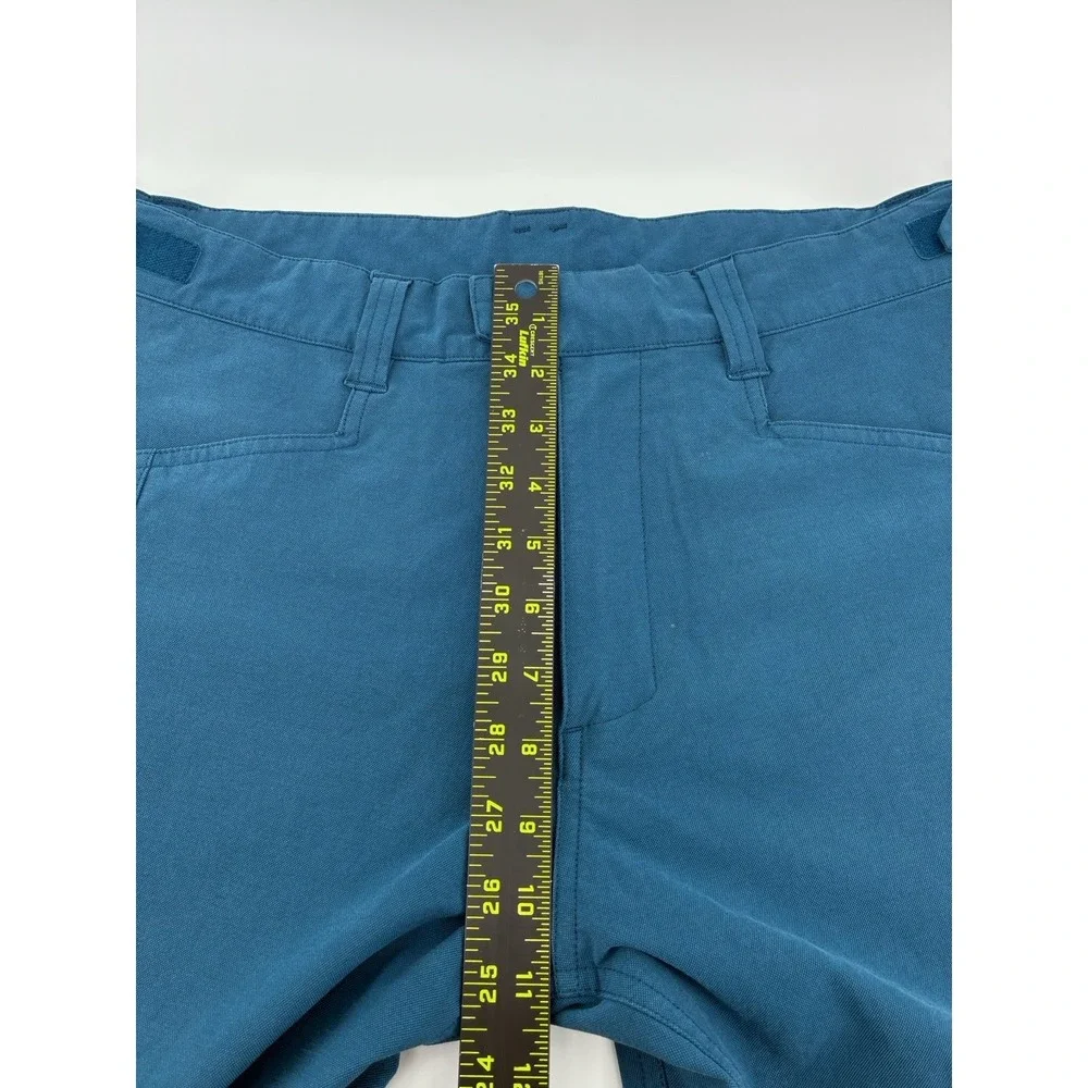Mens 36x 30 Ten Thousand‎ Utility Pants Blue Nylon Blend Stretch